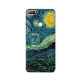 For Huawei Honor 7C Case Cover 5.7" Soft TPU Silicone Bumper on Honor 7C Cases for Huawei Honor 7C AUM-L41 Phone Case Back Cover