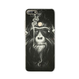 For Huawei Honor 7C Case Cover 5.7" Soft TPU Silicone Bumper on Honor 7C Cases for Huawei Honor 7C AUM-L41 Phone Case Back Cover