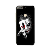For Huawei Honor 7C Case Cover 5.7" Soft TPU Silicone Bumper on Honor 7C Cases for Huawei Honor 7C AUM-L41 Phone Case Back Cover