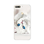 For Huawei Honor 7C Case Cover 5.7" Soft TPU Silicone Bumper on Honor 7C Cases for Huawei Honor 7C AUM-L41 Phone Case Back Cover