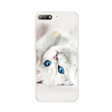 For Huawei Honor 7C Case Cover 5.7" Soft TPU Silicone Bumper on Honor 7C Cases for Huawei Honor 7C AUM-L41 Phone Case Back Cover