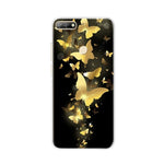 For Huawei Honor 7C Case Cover 5.7" Soft TPU Silicone Bumper on Honor 7C Cases for Huawei Honor 7C AUM-L41 Phone Case Back Cover