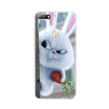 For Huawei Honor 7C Case Cover 5.7" Soft TPU Silicone Bumper on Honor 7C Cases for Huawei Honor 7C AUM-L41 Phone Case Back Cover