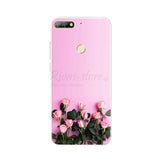 For Huawei Honor 7C Case Cover 5.7" Soft TPU Silicone Bumper on Honor 7C Cases for Huawei Honor 7C AUM-L41 Phone Case Back Cover