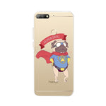 For Huawei Honor 7C Case Cover 5.7" Soft TPU Silicone Bumper on Honor 7C Cases for Huawei Honor 7C AUM-L41 Phone Case Back Cover