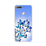 For Huawei Honor 7C Case Cover 5.7" Soft TPU Silicone Bumper on Honor 7C Cases for Huawei Honor 7C AUM-L41 Phone Case Back Cover