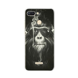 for Xiaomi Redmi 6 Case Redmi 6 Case Cover Soft Silicone Pattern Back Cover on for Coque Redmi6 Xiaomi Redmi 6 Phone Case Bumper