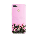 for Xiaomi Redmi 6 Case Redmi 6 Case Cover Soft Silicone Pattern Back Cover on for Coque Redmi6 Xiaomi Redmi 6 Phone Case Bumper