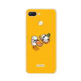 for Xiaomi Redmi 6 Case Redmi 6 Case Cover Soft Silicone Pattern Back Cover on for Coque Redmi6 Xiaomi Redmi 6 Phone Case Bumper