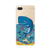 for Xiaomi Redmi 6 Case Redmi 6 Case Cover Soft Silicone Pattern Back Cover on for Coque Redmi6 Xiaomi Redmi 6 Phone Case Bumper