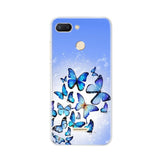 for Xiaomi Redmi 6 Case Redmi 6 Case Cover Soft Silicone Pattern Back Cover on for Coque Redmi6 Xiaomi Redmi 6 Phone Case Bumper