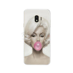 Phone Case For Samsung Galaxy J4 2018 Case For Samsung J4 Plus Cartoon Soft Silicone Back Cover For Samsung Galaxy J4 2018 Case