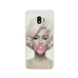 Phone Case For Samsung Galaxy J4 2018 Case For Samsung J4 Plus Cartoon Soft Silicone Back Cover For Samsung Galaxy J4 2018 Case