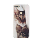For Huawei Honor 7C Case Cover 5.7" Soft TPU Silicone Bumper on Honor 7C Cases for Huawei Honor 7C AUM-L41 Phone Case Back Cover