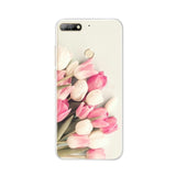 For Huawei Honor 7C Case Cover 5.7" Soft TPU Silicone Bumper on Honor 7C Cases for Huawei Honor 7C AUM-L41 Phone Case Back Cover