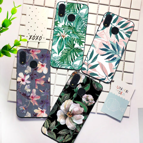 Shockproof Phone Cases For Huawei P Smart P20 Plus P10 P8 P9 Lite mini P9 Lite Smart P20 Pro Flowers Stars Case Cover Capa Coque