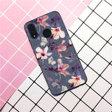 Shockproof Phone Cases For Huawei P Smart P20 Plus P10 P8 P9 Lite mini P9 Lite Smart P20 Pro Flowers Stars Case Cover Capa Coque