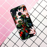 Shockproof Phone Cases For Huawei P Smart P20 Plus P10 P8 P9 Lite mini P9 Lite Smart P20 Pro Flowers Stars Case Cover Capa Coque