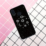 Shockproof Phone Cases For Huawei P Smart P20 Plus P10 P8 P9 Lite mini P9 Lite Smart P20 Pro Flowers Stars Case Cover Capa Coque