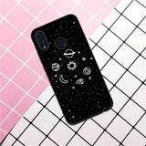 Shockproof Phone Cases For Huawei P Smart P20 Plus P10 P8 P9 Lite mini P9 Lite Smart P20 Pro Flowers Stars Case Cover Capa Coque