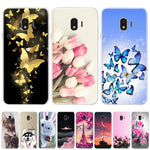 Phone Case For Samsung Galaxy J4 2018 Case For Samsung J4 Plus Cartoon Soft Silicone Back Cover For Samsung Galaxy J4 2018 Case